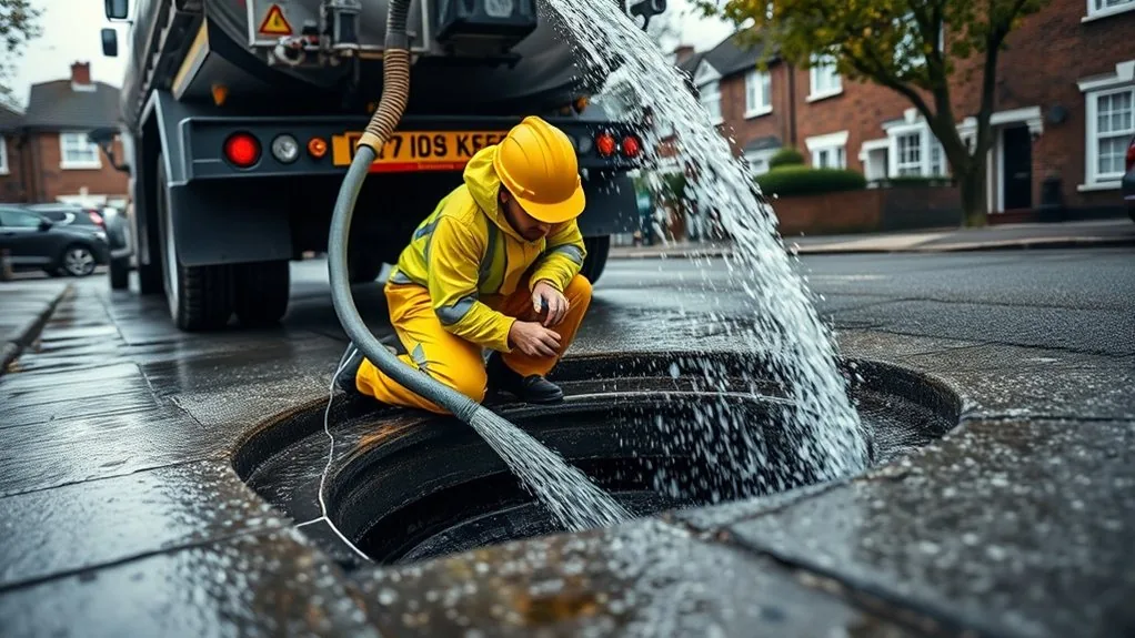 Drainage services in Minster